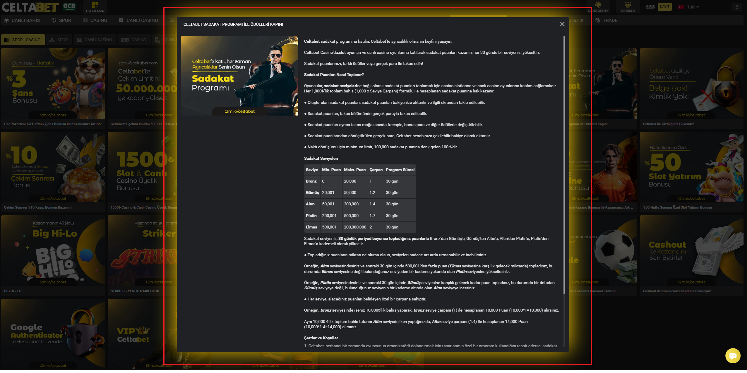 You are currently viewing Celtabet Sadakat Programı ile Ödülleri Kapın!